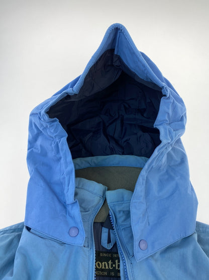 【現状渡し品】【メンズ】 MONT-BELL モンベル 90's NYLON JACKET 1102245 90年代 ナイロンジャケット アウター 144-260909-yn-35-min サイズ：S カラー：ライトブルー 万代Net店