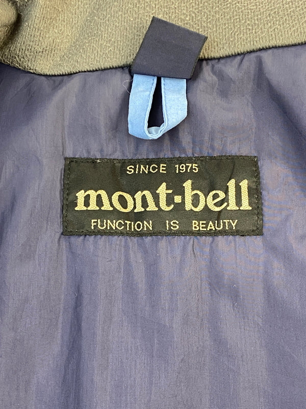 【現状渡し品】【メンズ】 MONT-BELL モンベル 90's NYLON JACKET 1102245 90年代 ナイロンジャケット アウター 144-260909-yn-35-min サイズ：S カラー：ライトブルー 万代Net店
