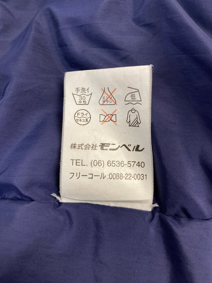 【現状渡し品】【メンズ】 MONT-BELL モンベル 90's NYLON JACKET 1102245 90年代 ナイロンジャケット アウター 144-260909-yn-35-min サイズ：S カラー：ライトブルー 万代Net店