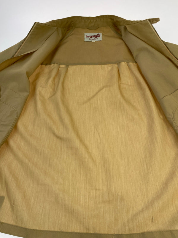 【中古品】【メンズ】 MCGREGOR マックレガー 70S JACKET 70年代 ジップアプ ジャケット ヴィンテージ メンズ アウター スイングトップ ブルゾン 146-260901-em-20-min サイズ：46 カラー：ベージュ 万代Net店