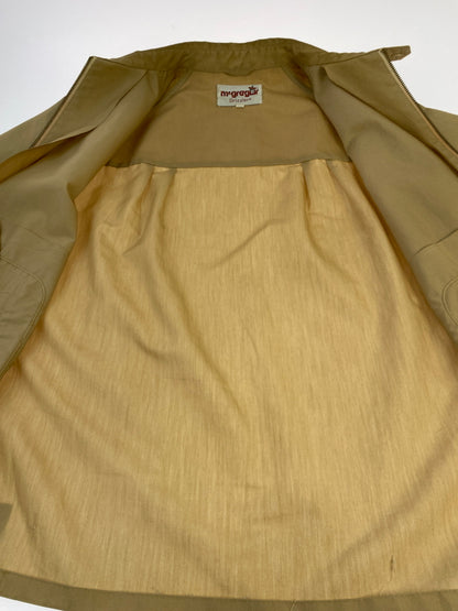 【中古品】【メンズ】 MCGREGOR マックレガー 70S JACKET 70年代 ジップアプ ジャケット ヴィンテージ メンズ アウター スイングトップ ブルゾン 146-260901-em-20-min サイズ：46 カラー：ベージュ 万代Net店