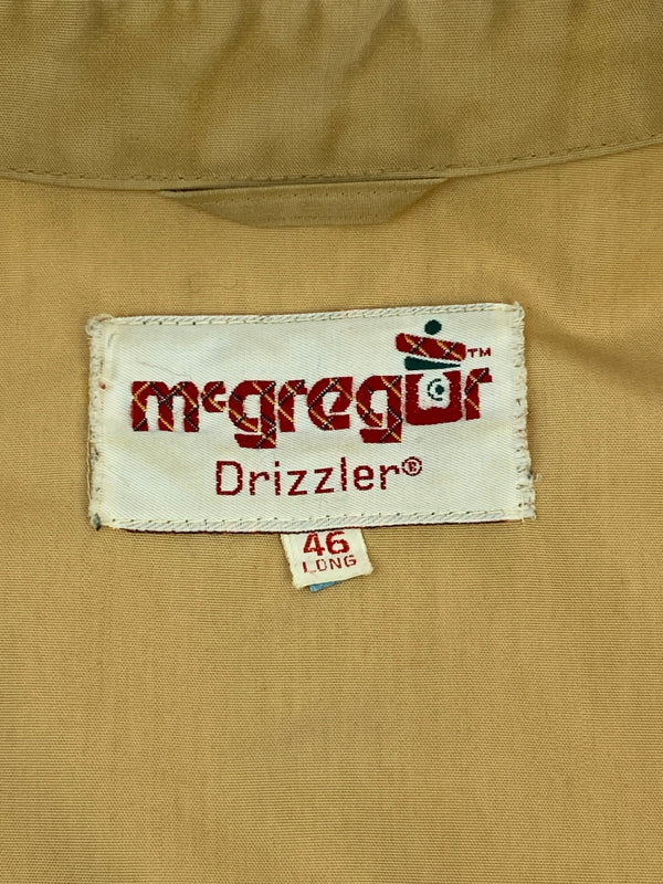 【中古品】【メンズ】 MCGREGOR マックレガー 70S JACKET 70年代 ジップアプ ジャケット ヴィンテージ メンズ アウター スイングトップ ブルゾン 146-260901-em-20-min サイズ：46 カラー：ベージュ 万代Net店