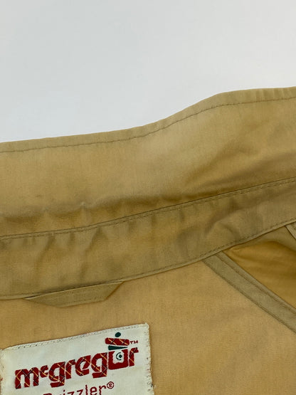 【中古品】【メンズ】 MCGREGOR マックレガー 70S JACKET 70年代 ジップアプ ジャケット ヴィンテージ メンズ アウター スイングトップ ブルゾン 146-260901-em-20-min サイズ：46 カラー：ベージュ 万代Net店