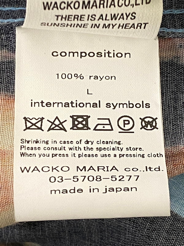 【中古品】【メンズ】 WACKO MARIA ワコマリア 26SS MULHOLLAND DRIVE S/S HAWAIIAN SHIRT 「マルホランド・ドライブ ショートスリーブ ハワイアンシャツ メンズ トップス 半袖シャツ 142-260825-em-10-min サイズ：L カラー：マルチカラー 万代Net店