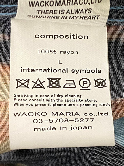 【中古品】【メンズ】 WACKO MARIA ワコマリア 26SS MULHOLLAND DRIVE S/S HAWAIIAN SHIRT 「マルホランド・ドライブ ショートスリーブ ハワイアンシャツ メンズ トップス 半袖シャツ 142-260825-em-10-min サイズ：L カラー：マルチカラー 万代Net店
