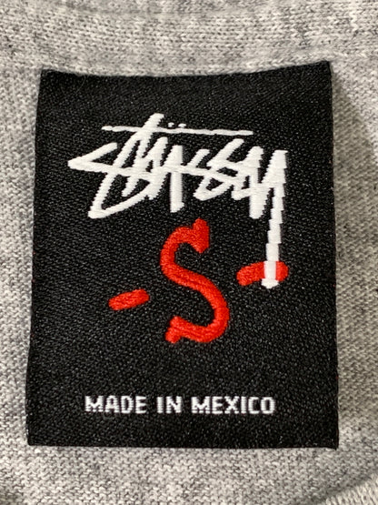 【中古品】【メンズ】 STUSSY ×GALLERY ステューシー ギャラリー 1950 PRINT TEE プリント ティー 半袖 Tシャツ ショートスリーブ 142-260829-hu-14-min サイズ：S カラー：グレー 万代Net店