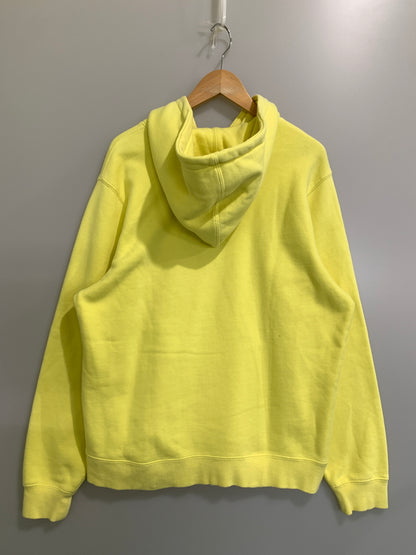 【中古品】【メンズ】 STUSSY ステューシー OVAL LOGO HOODIE オーバル ロゴ フーディー ロングスリーブ パーカー 長袖 142-260827-hu-23-min サイズ：M カラー：イエロー 万代Net店