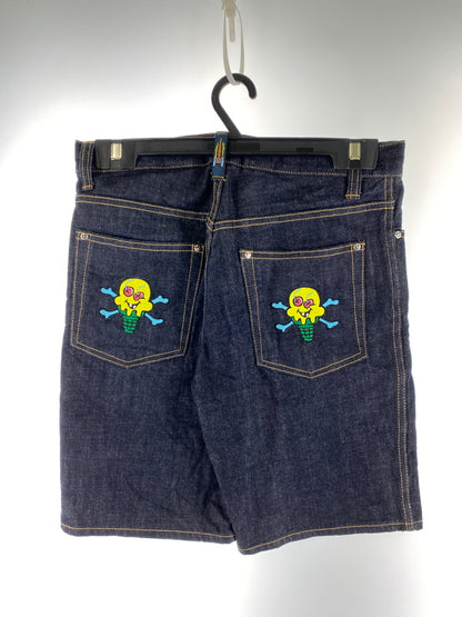 【中古品】【メンズ】 BBC ICE CREAM ビリオネア ボーイズ クラブ アイスクリーム DENIM SHORTS デニム ショーツ ボトムス ハーフパンツ デニムパンツ 153-260830-hu-44-min サイズ：XS カラー：インディゴ 万代Net店
