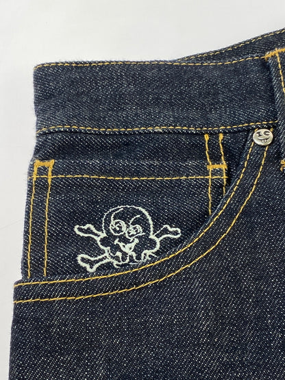【中古品】【メンズ】 BBC ICE CREAM ビリオネア ボーイズ クラブ アイスクリーム DENIM SHORTS デニム ショーツ ボトムス ハーフパンツ デニムパンツ 153-260830-hu-44-min サイズ：XS カラー：インディゴ 万代Net店