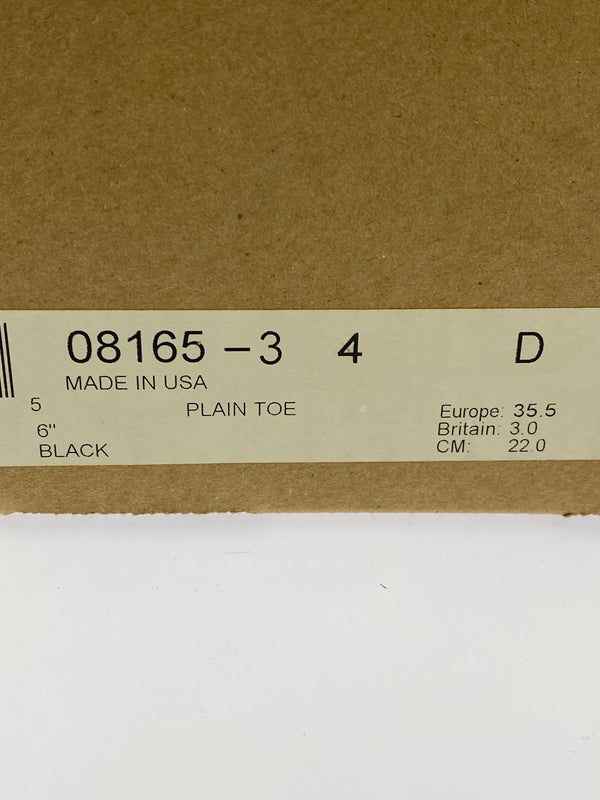 【中古品】【メンズ】 RED WING レッドウィング 6INCH CLASSIC PLAIN TOE 8165 6インチ クラシック プレーン トゥ 靴 シューズ 167-260827-hu-08-min カラー：ブラック 万代Net店