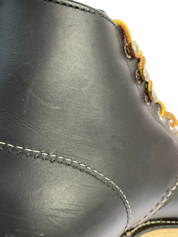 【中古品】【メンズ】 RED WING レッドウィング 6INCH CLASSIC PLAIN TOE 8165 6インチ クラシック プレーン トゥ 靴 シューズ 167-260827-hu-08-min カラー：ブラック 万代Net店
