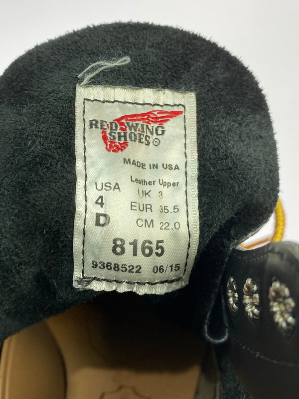 【中古品】【メンズ】 RED WING レッドウィング 6INCH CLASSIC PLAIN TOE 8165 6インチ クラシック プレーン トゥ 靴 シューズ 167-260827-hu-08-min カラー：ブラック 万代Net店