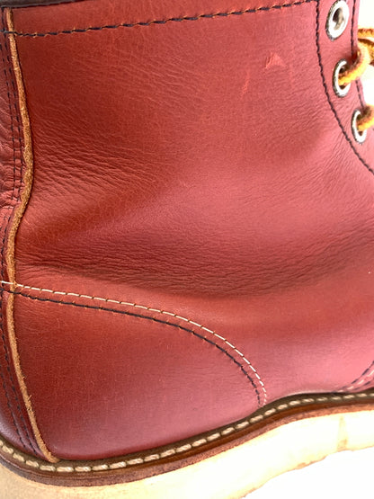 【中古品】【メンズ】 RED WING レッドウィング IRISH SETTER 8875 犬タグ復刻 アイリッシュセッター ブーツ メンズ シューズ 靴 クラシック モックトゥ ワークブーツ 164-260825-em-02-min サイズ：25.0cm カラー：レッドブラウン 万代Net店