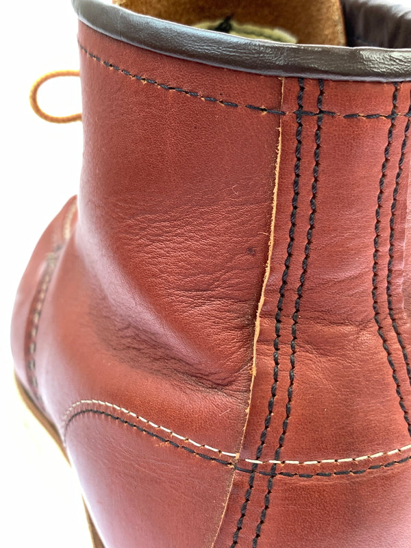 【中古品】【メンズ】 RED WING レッドウィング IRISH SETTER 8875 犬タグ復刻 アイリッシュセッター ブーツ メンズ シューズ 靴 クラシック モックトゥ ワークブーツ 164-260825-em-02-min サイズ：25.0cm カラー：レッドブラウン 万代Net店