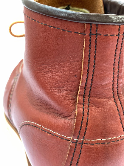 【中古品】【メンズ】 RED WING レッドウィング IRISH SETTER 8875 犬タグ復刻 アイリッシュセッター ブーツ メンズ シューズ 靴 クラシック モックトゥ ワークブーツ 164-260825-em-02-min サイズ：25.0cm カラー：レッドブラウン 万代Net店
