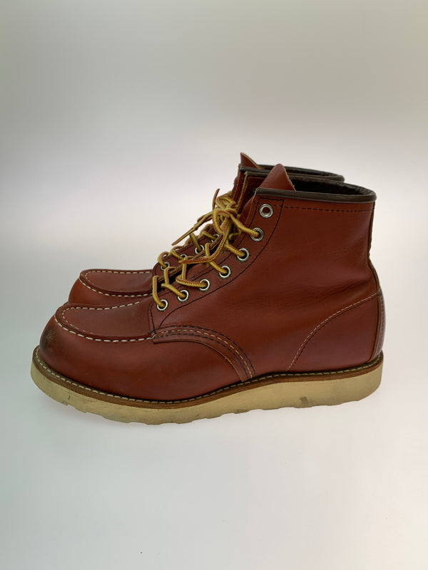 【中古品】【メンズ】 RED WING レッドウィング IRISH SETTER 8875 犬タグ復刻 アイリッシュセッター ブーツ メンズ シューズ 靴 クラシック モックトゥ ワークブーツ 164-260825-em-02-min サイズ：25.0cm カラー：レッドブラウン 万代Net店