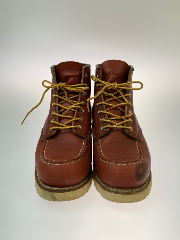 【中古品】【メンズ】 RED WING レッドウィング IRISH SETTER 8875 犬タグ復刻 アイリッシュセッター ブーツ メンズ シューズ 靴 クラシック モックトゥ ワークブーツ 164-260825-em-02-min サイズ：25.0cm カラー：レッドブラウン 万代Net店