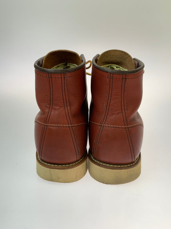 【中古品】【メンズ】 RED WING レッドウィング IRISH SETTER 8875 犬タグ復刻 アイリッシュセッター ブーツ メンズ シューズ 靴 クラシック モックトゥ ワークブーツ 164-260825-em-02-min サイズ：25.0cm カラー：レッドブラウン 万代Net店