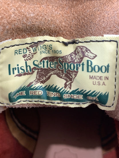 【中古品】【メンズ】 RED WING レッドウィング IRISH SETTER 8875 犬タグ復刻 アイリッシュセッター ブーツ メンズ シューズ 靴 クラシック モックトゥ ワークブーツ 164-260825-em-02-min サイズ：25.0cm カラー：レッドブラウン 万代Net店