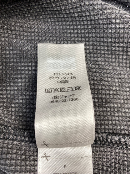 【中古品】【メンズ】 STUSSY ステューシー THERMAL WASHED サーマル ウォッシュド 長袖 Tシャツ ティーシャツ ロングスリーブ 142-260830-hu-53-min サイズ：S カラー：グレー 万代Net店