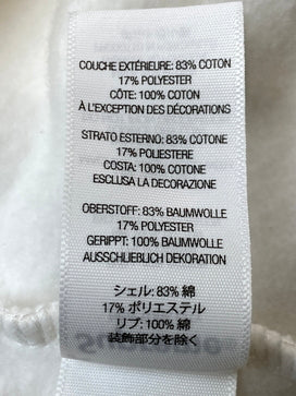 【中古品】【メンズ】 SUPREME シュプリーム SMALL BOX LOGO HALF ZIP PULLOVER スモール ボックス ロゴ ハーフ ジップ プルオーバー メンズ トップス スウェット 142-260825-em-55-min サイズ：S カラー：ホワイト 万代Net店