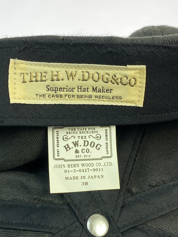 【中古品】【メンズ】 H.W.DOG&CO. ザ エイチダブリュードッグアンドコー キャスケット 帽子 ハンチング 185-260830-em-57-min カラー：ダークグレー 万代Net店