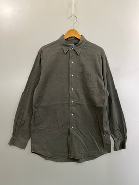 【中古品】【メンズ】 POLO RALPH LAUREN ポロ・ラルフローレン MARLOWE マーロウ 長袖シャツ ボタンダウン メンズ トップス 146-260825-em-36-min サイズ：M カラー：グレー 万代Net店