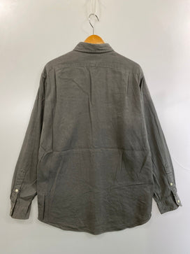 【中古品】【メンズ】 POLO RALPH LAUREN ポロ・ラルフローレン MARLOWE マーロウ 長袖シャツ ボタンダウン メンズ トップス 146-260825-em-36-min サイズ：M カラー：グレー 万代Net店