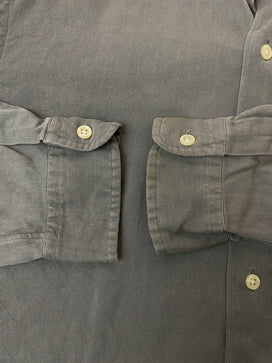 【中古品】【メンズ】 POLO RALPH LAUREN ポロ・ラルフローレン MARLOWE マーロウ 長袖シャツ ボタンダウン メンズ トップス 146-260825-em-36-min サイズ：M カラー：グレー 万代Net店