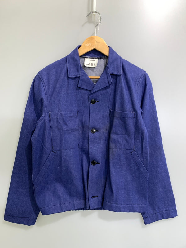 【中古品】【メンズ】 イギリス軍 プリズナージャケット 上着 アウター 146-260827-hu-26-min サイズ：M カラー：ブルー系 万代Net店