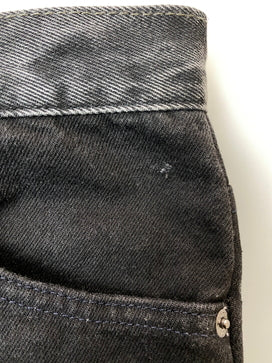 【中古品】【メンズ】 REHERSALL リハーズオール USA製リーバイス501 リメイク デニム パンツ メンズ ボトムス ジーンズ ジーパン 171-260825-em-53-min カラー：ブラックインディゴ 万代Net店