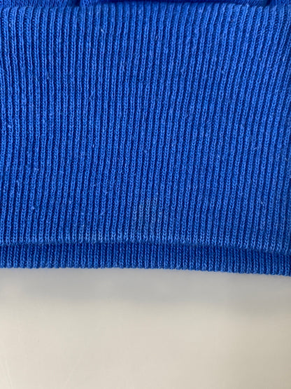 【中古品】【メンズ】 HANES ヘインズ USA製 フーディー 長袖 ロングスリーブ パーカー 147-260827-hu-24-min サイズ：M 38-40 カラー：ブルー 万代Net店