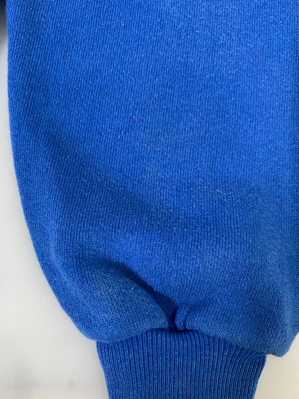 【中古品】【メンズ】 HANES ヘインズ USA製 フーディー 長袖 ロングスリーブ パーカー 147-260827-hu-24-min サイズ：M 38-40 カラー：ブルー 万代Net店
