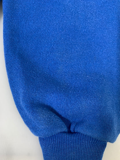 【中古品】【メンズ】 HANES ヘインズ USA製 フーディー 長袖 ロングスリーブ パーカー 147-260827-hu-24-min サイズ：M 38-40 カラー：ブルー 万代Net店