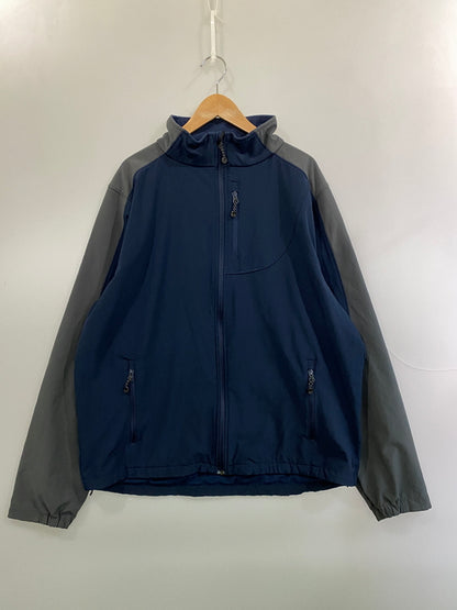 【中古品】【メンズ】 BLACK DIAMOND ブラックダイヤモンド SOFT SHELL JACKET ソフトシェルジャケット アウター 144-260909-yn-34-min サイズ：XXL カラー：グレー/ネイビー 万代Net店