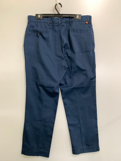 【中古品】【メンズ】 BIGBEN ビッグベン メキシコ製 ワークパンツ ボトムス パンツ 157-260827-hu-21-min サイズ：38×30 カラー：ネイビー系 万代Net店