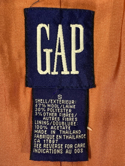 【中古品】【メンズ】 OLDGAP オールドギャップ テーラード ジャケット 上着 アウター 147-260827-hu-30-min サイズ：S カラー：グレー/ブルー（チェック） 万代Net店
