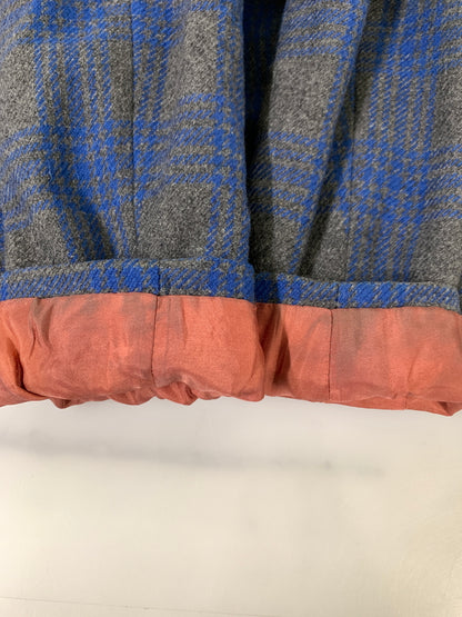 【中古品】【メンズ】 OLDGAP オールドギャップ テーラード ジャケット 上着 アウター 147-260827-hu-30-min サイズ：S カラー：グレー/ブルー（チェック） 万代Net店