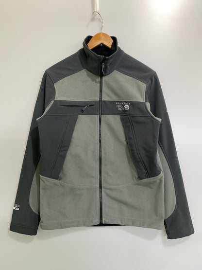【中古品】【メンズ】 MOUNTAIN HARD WEAR マウンテン ハードウェア ソフトシェル ジャケット 上着 ライトアウター 144-260827-hu-27-min サイズ：S カラー：グレー 万代Net店