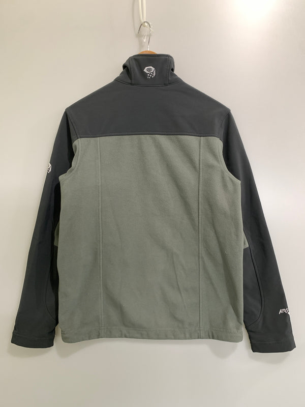 【中古品】【メンズ】 MOUNTAIN HARD WEAR マウンテン ハードウェア ソフトシェル ジャケット 上着 ライトアウター 144-260827-hu-27-min サイズ：S カラー：グレー 万代Net店