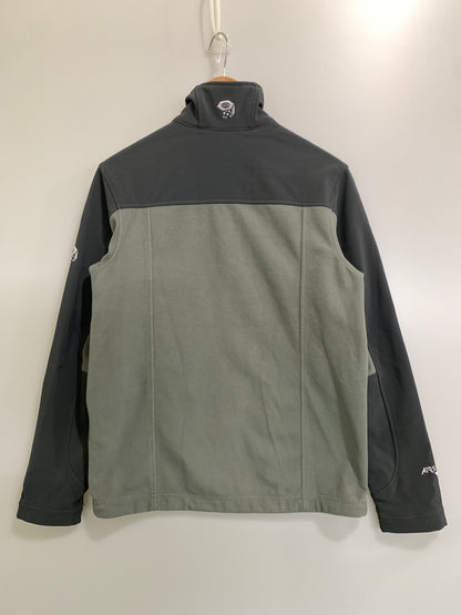 【中古品】【メンズ】 MOUNTAIN HARD WEAR マウンテン ハードウェア ソフトシェル ジャケット 上着 ライトアウター 144-260827-hu-27-min サイズ：S カラー：グレー 万代Net店