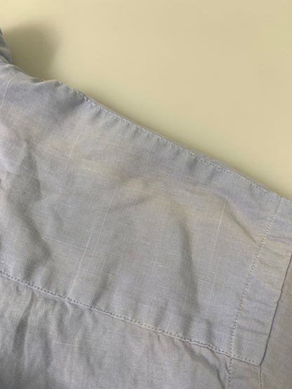 【中古品】【メンズ】 POLO BY RALPH LAUREN ポロバイラルフローレン オープンカラーシャツ 半袖 シャツ ショートスリーブ 146-260829-hu-03-min サイズ：ＸＬ カラー：ブルー 万代Net店