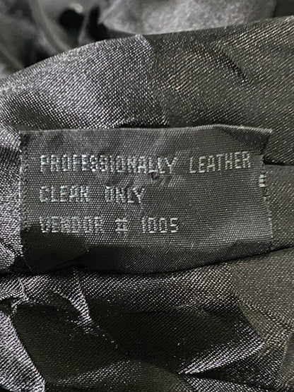 【中古品】【メンズ】 GUESS ゲス LEATHER COAT レザー コート メンズ アウター 141-260904-em-02-min サイズ：L カラー：ブラック 万代Net店