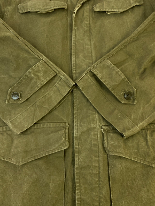 【中古品】【メンズ】 FRENCH ARMY フレンチアーミー 50S M-47 JACKET 前期 ミリタリージャケット アウター 146-260910-ta-11-min サイズ：サイズ不明 カラー：カーキ 万代Net店