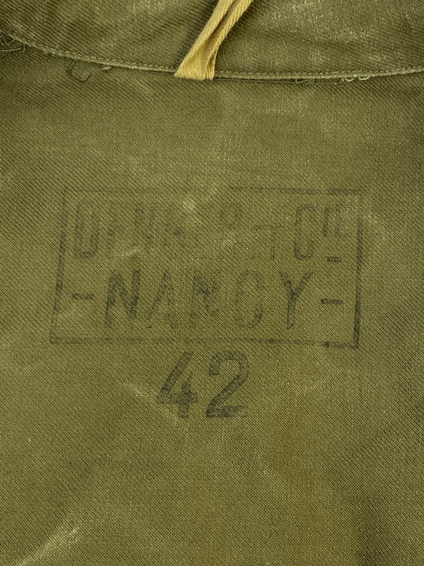 【中古品】【メンズ】 FRENCH ARMY フレンチアーミー 50S M-47 JACKET 前期 ミリタリージャケット アウター 146-260910-ta-11-min サイズ：サイズ不明 カラー：カーキ 万代Net店