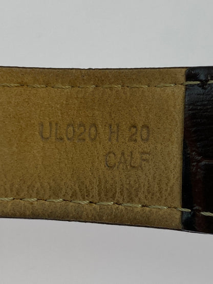 【中古品】【メンズ】 ORIENT オリエント F622-UAB0 腕時計 アナログ ウォッチ 198-260827-hu-19-min カラー：クリーム色/ブラウン 万代Net店