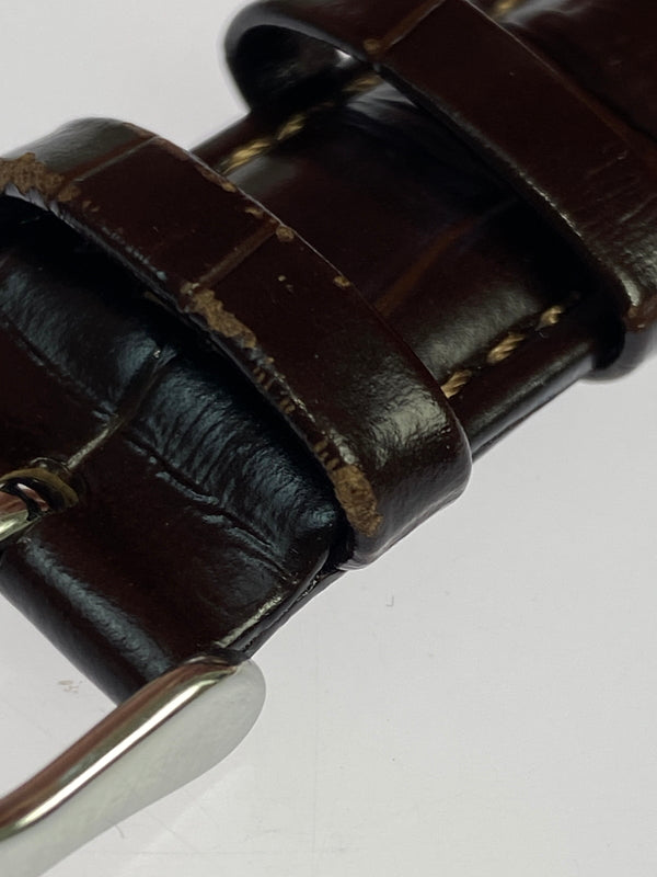 【中古品】【メンズ】 ORIENT オリエント F622-UAB0 腕時計 アナログ ウォッチ 198-260827-hu-19-min カラー：クリーム色/ブラウン 万代Net店