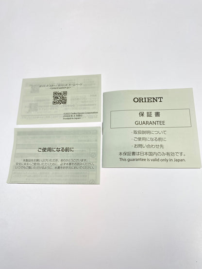 【中古品】【メンズ】 ORIENT オリエント F622-UAB0 腕時計 アナログ ウォッチ 198-260827-hu-19-min カラー：クリーム色/ブラウン 万代Net店