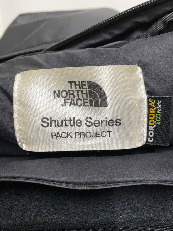 【中古品】【メンズ/レディース】 THE NORTH FACE ザ・ノースフェイス SHUTTLE DAYPACK SLIM NM82215 シャトル デイパック スリム ビジネス リュック カバン リュックサック 188-260830-em-01-min カラー：ブラック 万代Net店