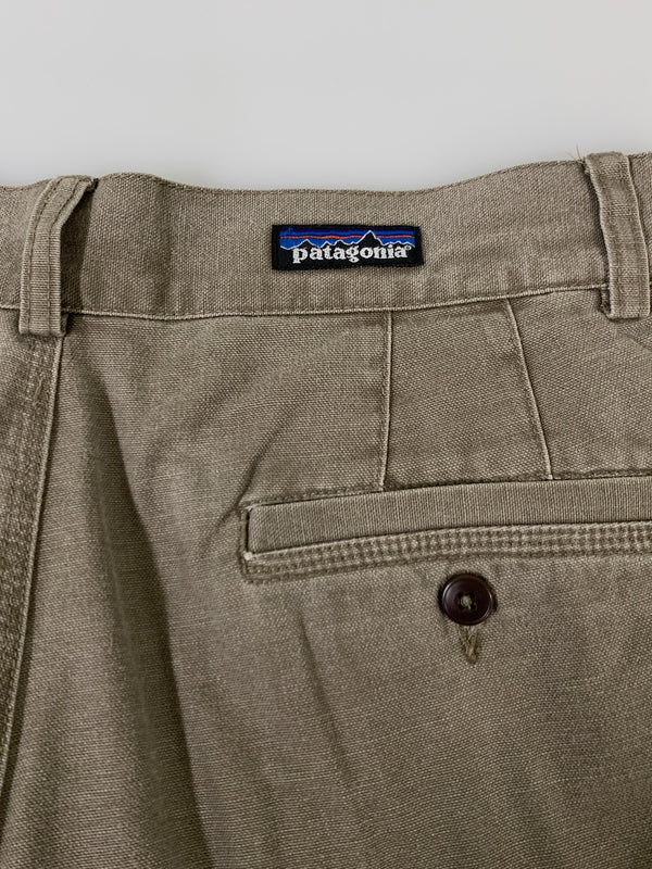 【中古品】【メンズ】 PATAGONIA パタゴニア ORGANIC DUCK PANT オーガニック ダック パンツ 55513 ボトムス 155-260827-hu-22-min サイズ：32 カラー：ブラウン系 万代Net店